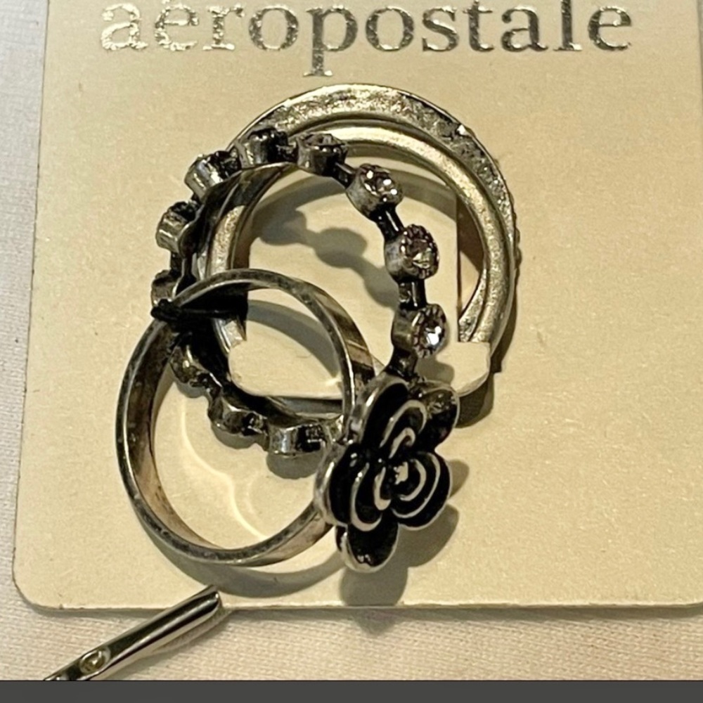 Aeropostale stackable rings - Picture 2 of 5